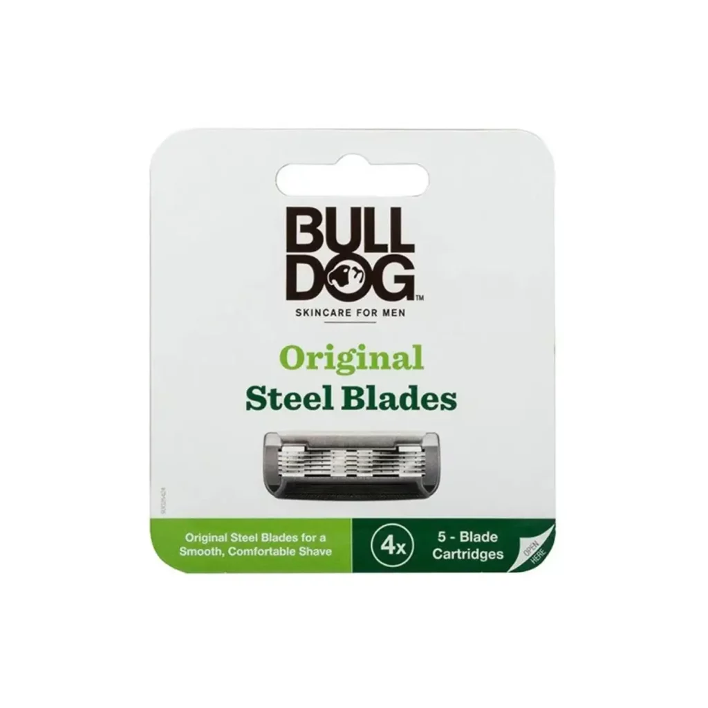 bulldog original steel blades 4pk