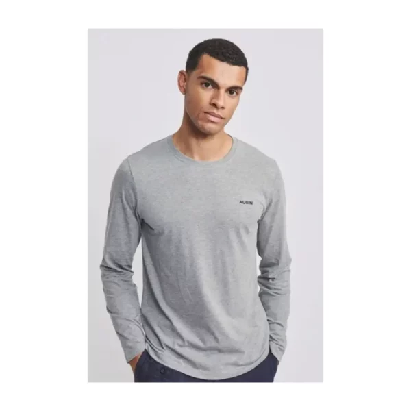 new projaubin runton long sleeve t shirt grey