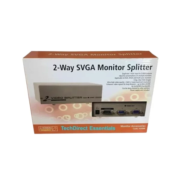 nikkai2 way svg monitor splitter