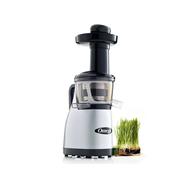 omega vrt352f silver vertical slow juicer