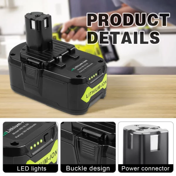 powerful 18v ryobi battery